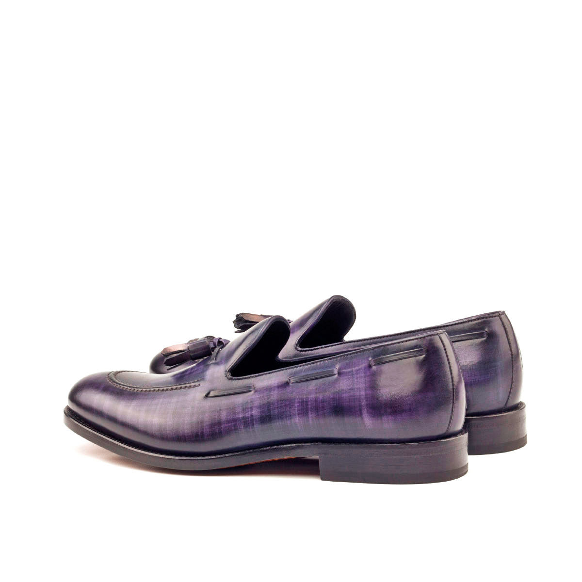 Mulberry Patina-Loafer mit Quasten