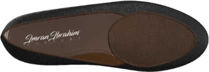 Zwarte mokka Belgische loafer