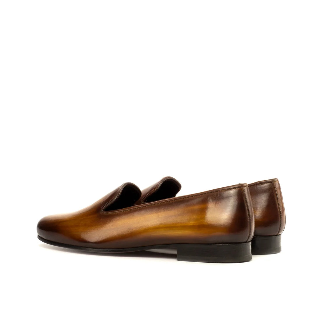 Cognac Patina Delayla-loafer voor dames