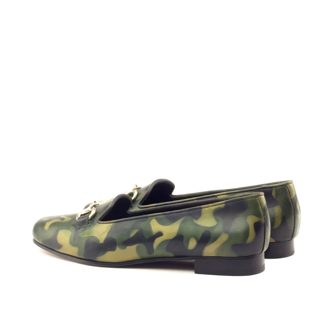 Damen-Loafer „Forest Camo Patina Delayla“.