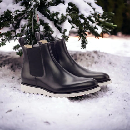 Black Chelsea Boots