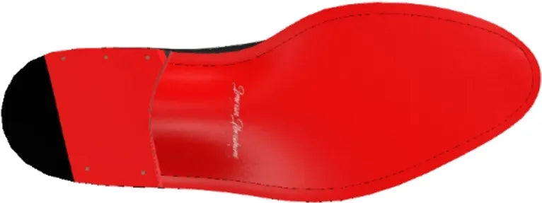 Zwarte mokka Belgische loafer