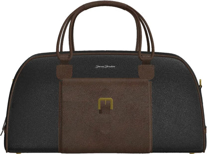 Luxury Black Travel Duffle