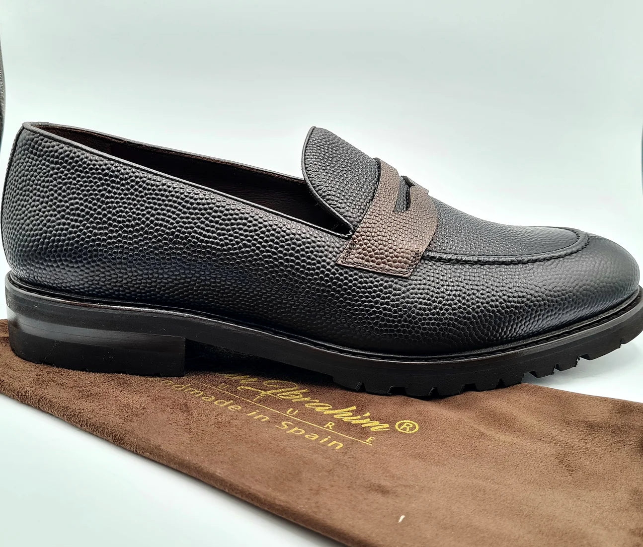 Zwarte mokka Zurigo loafer