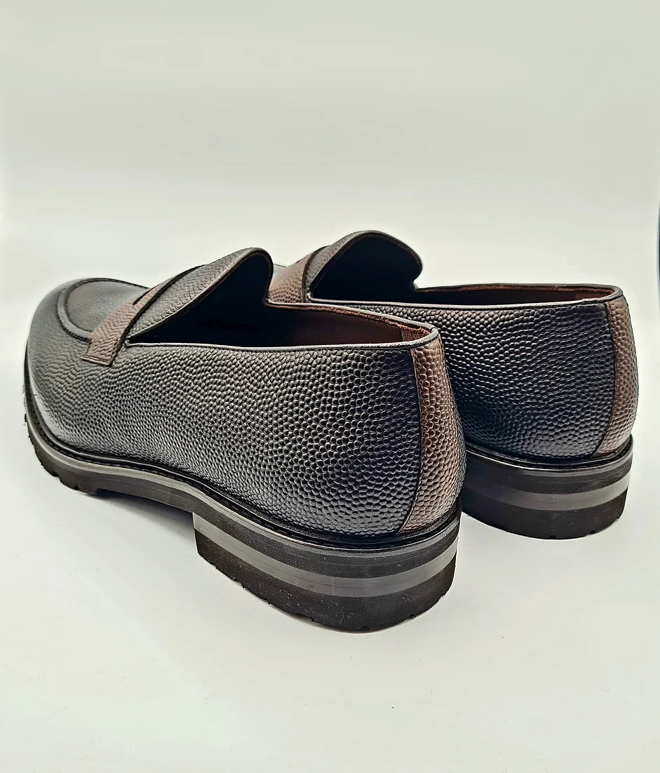 Zwarte mokka Zurigo loafer