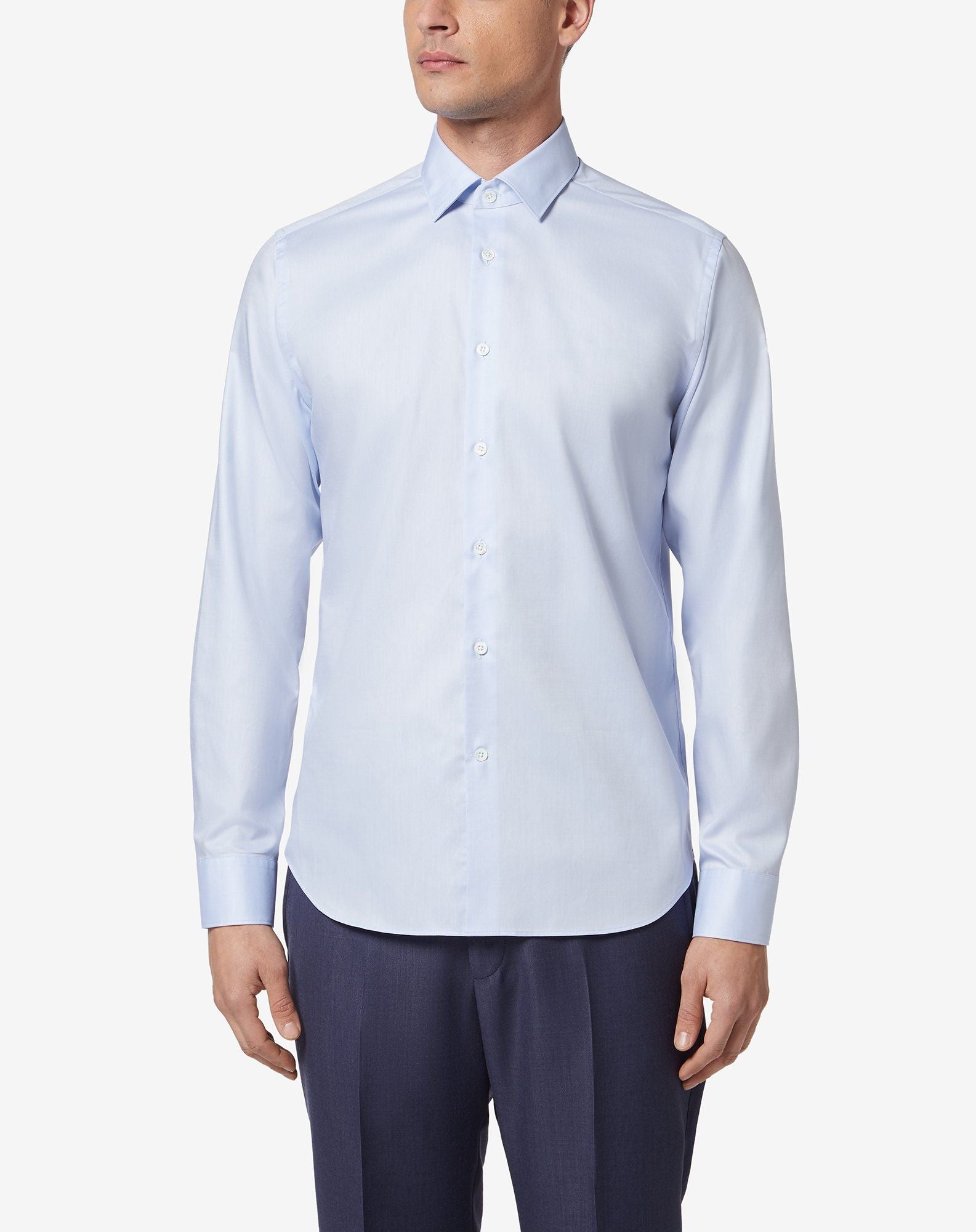 Idris Sky Blue Shirt