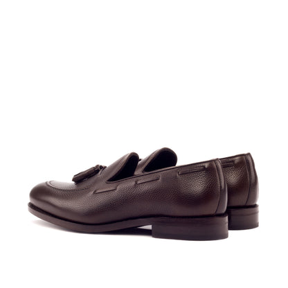 Mocha Grain Tassle Loafer